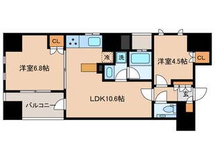 リビオレゾン小石川(304)の物件間取画像